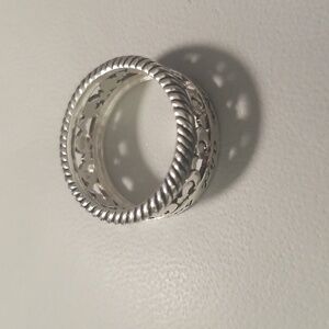 Women's 925 Sterling Silver Vintage Engraved Ring; Size 7; NWOT